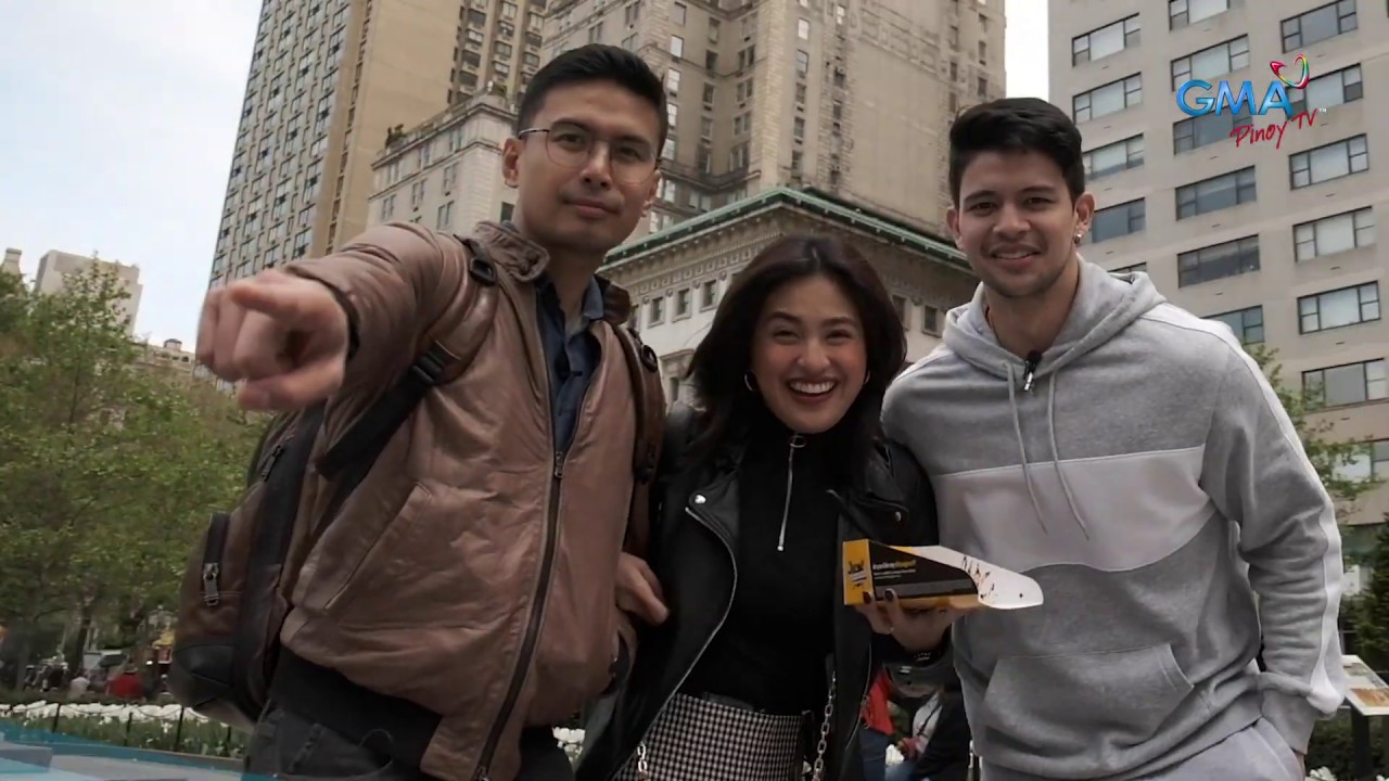 JulieVer and Christian explore Central Park, New York