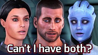 Shepard Suggests a Threesome with Ashley and Liara [All Variations] - Mass Effect Legendary Edition