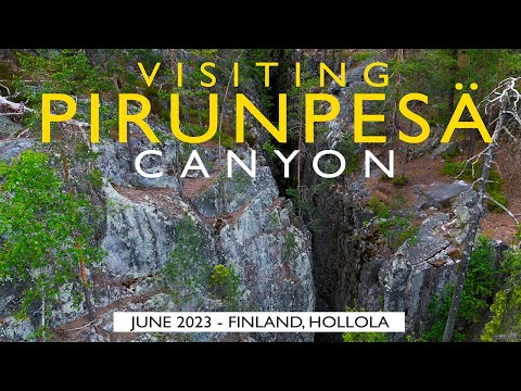 Polulla’s title identifies a 4K nature visit to Pirunpesä in June 2023. It offers a dated visitor perspective on the gorge rather than an official trail bulletin or geological source. The municipality describes the quartzite cleft, marked route and uneven terrain in its own nature information, which should guide current planning. Conditions, access and any restrictions can change, so use the video as a visual complement rather than a substitute for local notices.