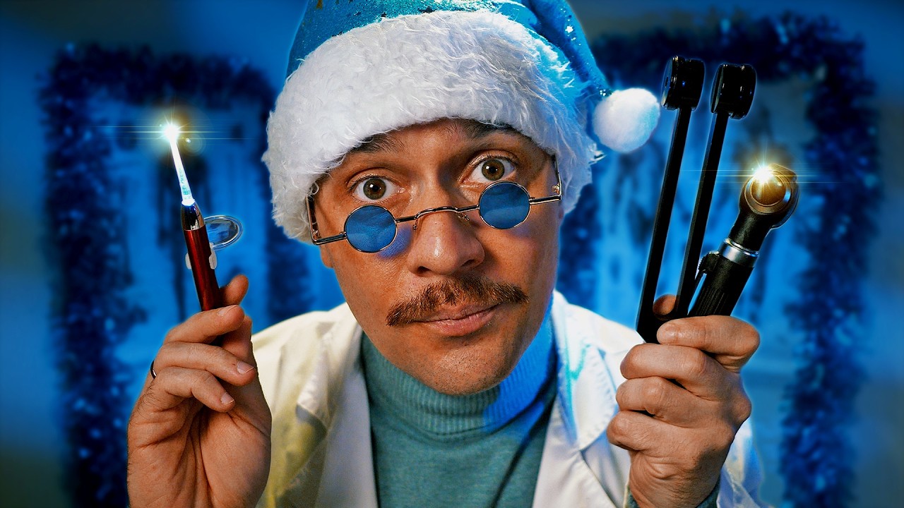 АСМР Доктор Жерар Осмотрит и Почистит Твои Ушки и Проверит Слух (Тихий голос)