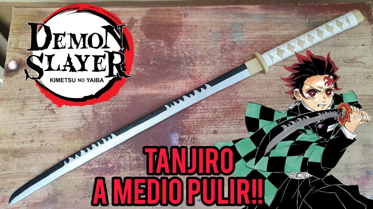 COMO HACER UNA KATANA DE MADERA - COSAS QUE NO CONOCÍAS #7 