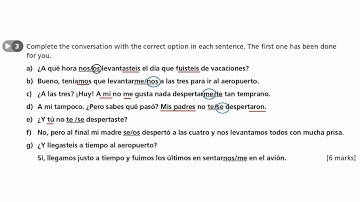 Grammar 2 Pronouns -  AQA GCSE Spanish
