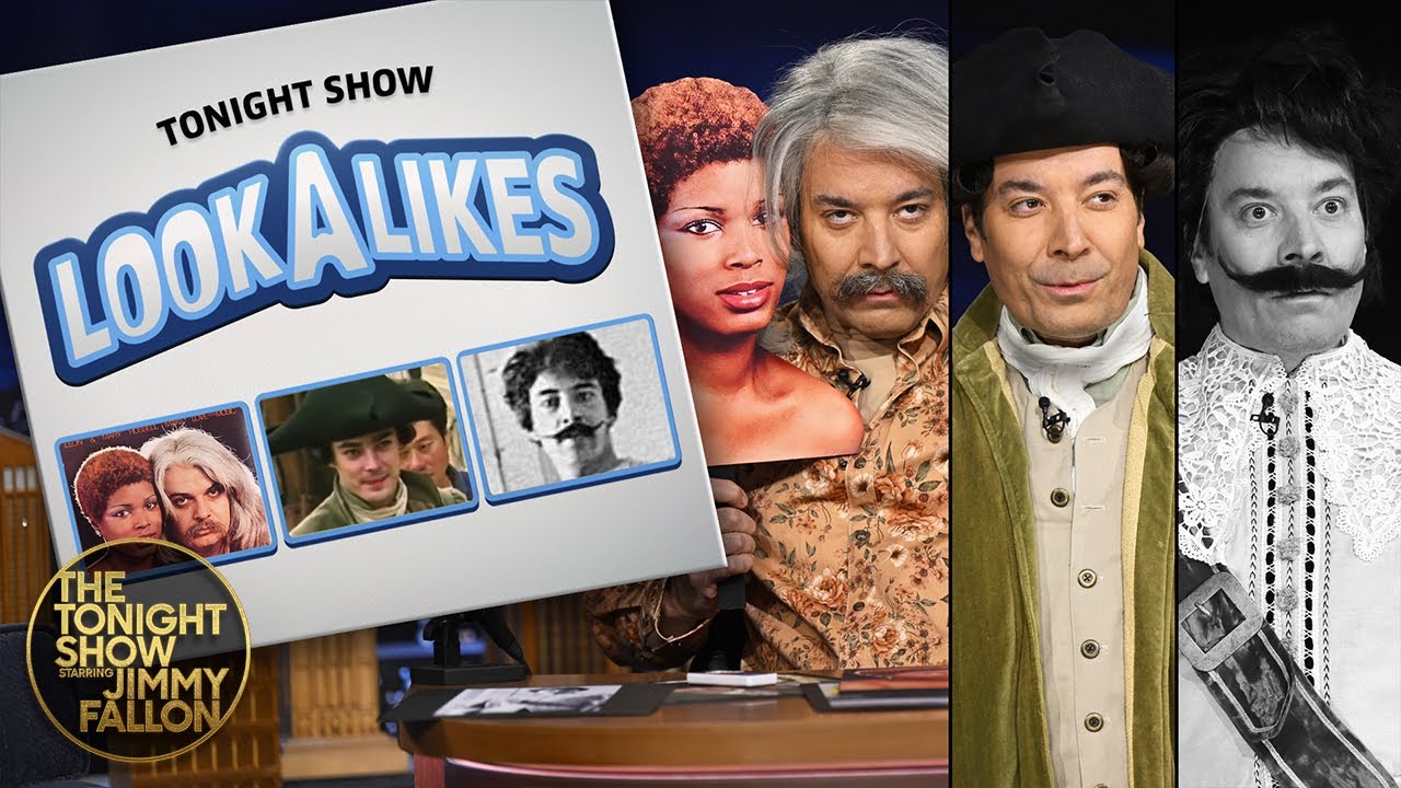 Tonight Show Lookalikes: Leon Russell, Sense and Sensibility | The Tonight Show