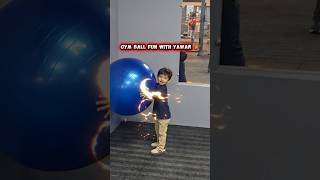 Yawar’s Gym Day 💪 | Boxing, Ball &amp; Juice Break 🥤| Little Champ in Action! #bodybuild #youtubeshorts