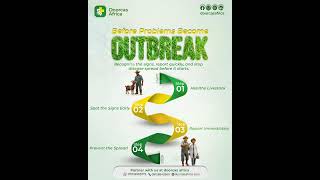 Most livestock outbreaks do not begin as outbreaks #doorcasafrica