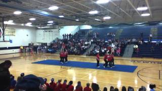 Samantha's JV halftime routine