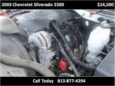 2003 Chevrolet Silverado 2500 Used Cars Tampa FL - YouTube