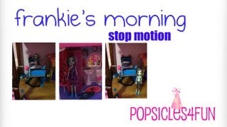 frankie's morning stop motion