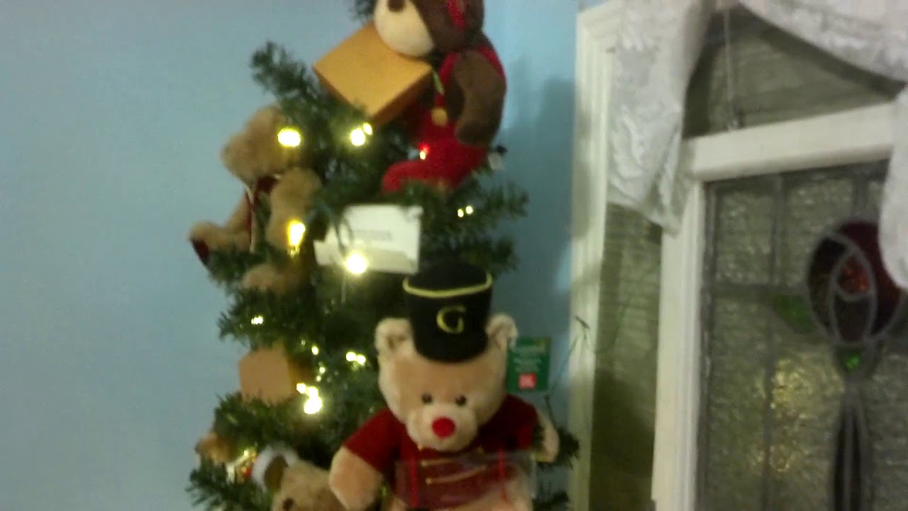 My Parsonage decorated with 28 Christmas Trees, December, 2014, by