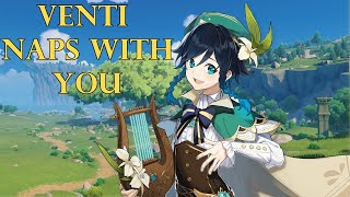 Venti Relaxes With You and Takes a Nap~ [Genshin Venti ASMR Roleplay] Listener x Venti