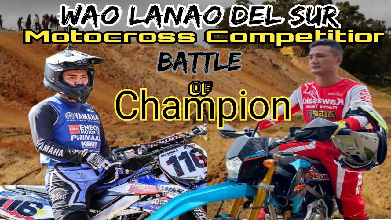 Bakbakanay Terrence Napat vs Bornok Mangosong final Expert 250cc Motor Ace Motocross 2024 series.