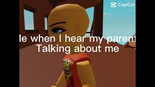 When I Hear My Parents Talking About Me