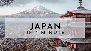 Japan in 1 Minute