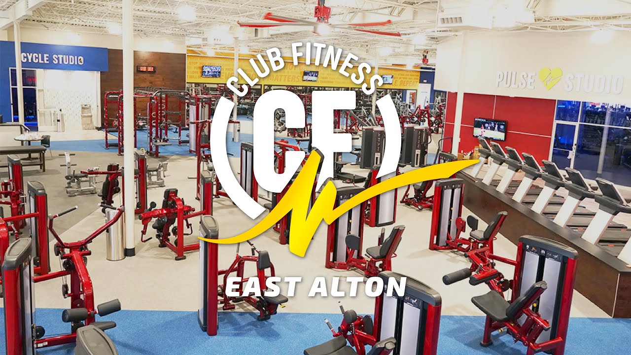 Club Fitness East Alton Illinois Gym Tour Youtube