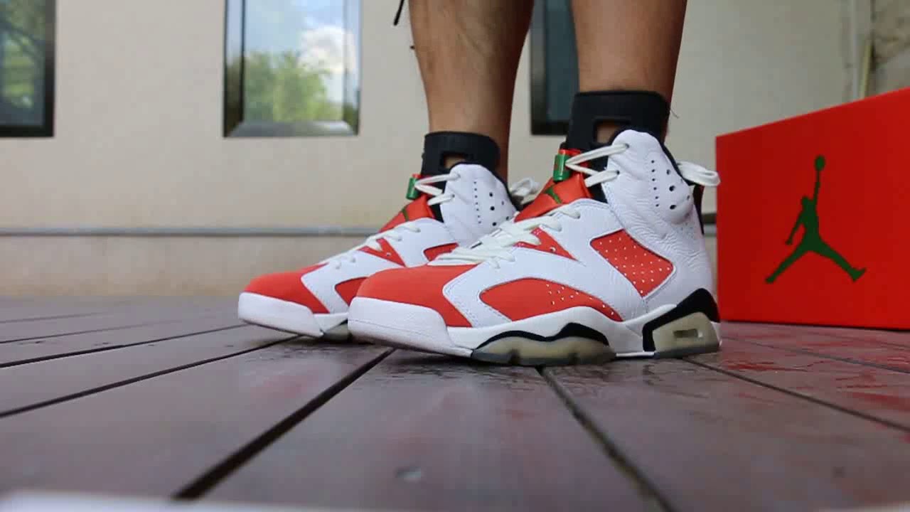 jordan gatorade 6 on feet