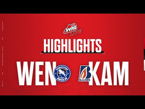 Wenatchee Wild at Kamloops Blazers 2/2 | WHL Highlights 2023-24