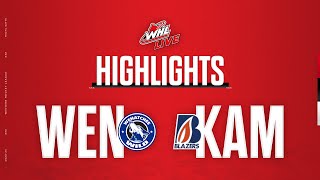 Wenatchee Wild at Kamloops Blazers 2/2 | WHL Highlights 2023-24 screenshot 5