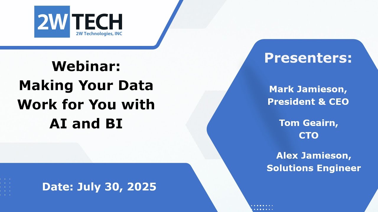 Making Your Data Work for You with AI and BI - YouTube