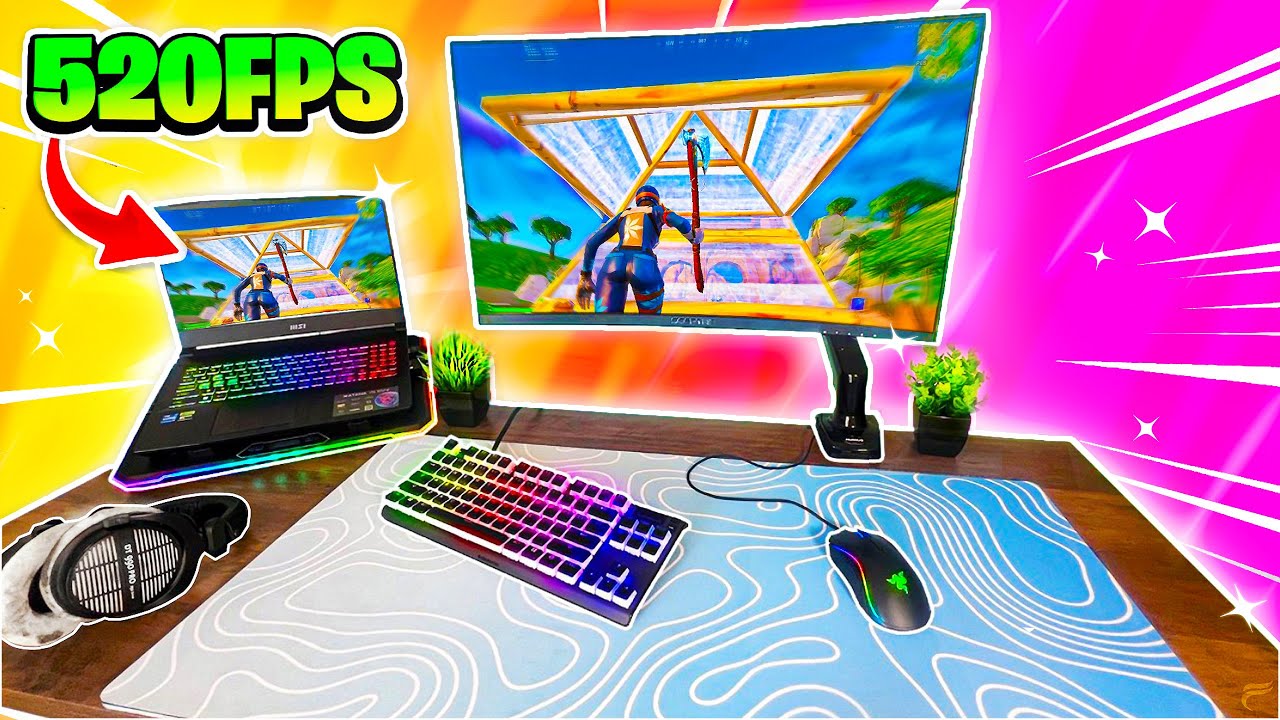 I Built The ULTIMATE Laptop Gaming Setup...
