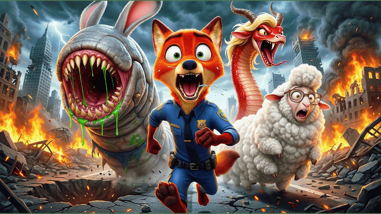 ЗВЕРОПОЛИС 3: Атака Титанов! Ник против Джуди-Монстра 😱