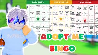 Can I Complete the ENTIRE Adopt Me Bingo Board?! 👀🔥