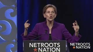 Sen. Elizabeth Warren Friday Afternoon Keynote Netroots Nation 2018