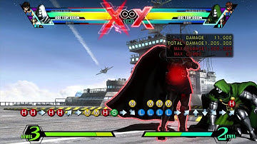 Efficient XF3 Doom Combos UMVC3 (footdive loops!)