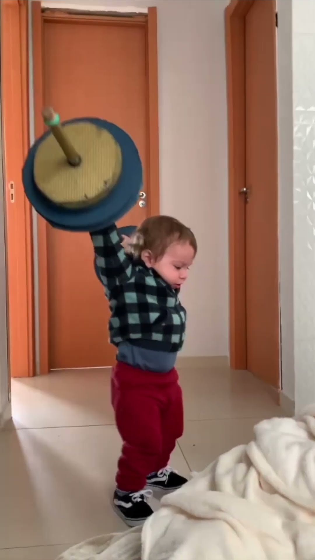 Strong baby !! ??