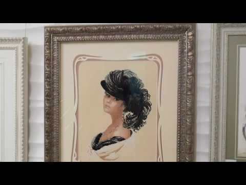 Весенняя выставка вышитых картин "Все женщины похожи на цветы". Часть вторая