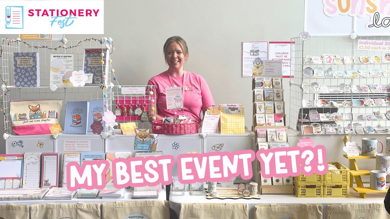 StationeryFest 2025: My Best Market EVER? (Plus Amazing Small Biz Finds & Haul!)