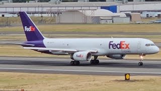 *GREAT SOUND* FedEx Express Boeing 757-2G5(SF) [N962FD] Takeoff from PDX