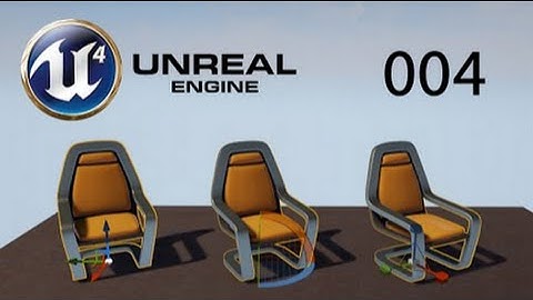 UE4 - 004 (F) - Манипуляции с объектами на сцене (4.8.1)