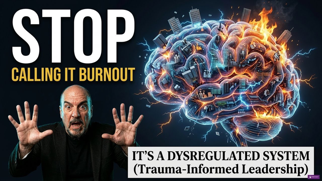 Stop Calling It Burnout | It's a Dysregulated System (Trauma-Informed Leadership)