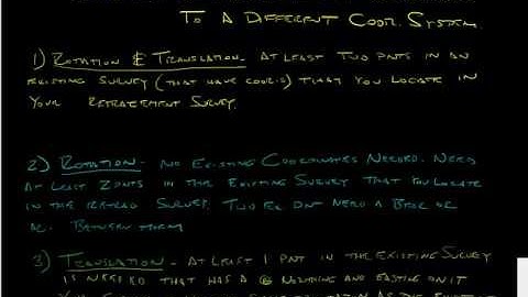 Rotation and Translation (Part 1)