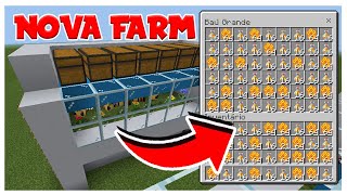 Como fazer a nova FARM de mel do Minecraft Bedrock