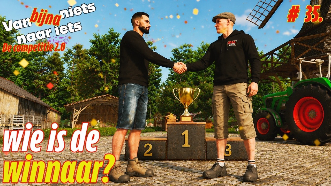 WIE IS DE WINNAAR? - De Competitie 2.0  #35 -  | Farming Simulator 25 (Nederlands)