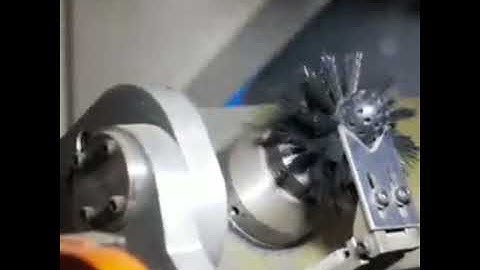 High speed CNC 5 axis 2 drilling and 1 tufting brush making machine