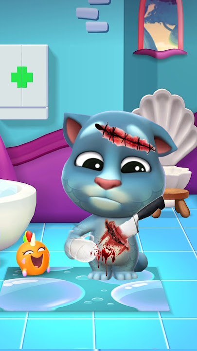 Haaaaaaaaaaaaaaaaaaa🤣#talkingtom #mytom2 #meme #angela #scary #animation #cartoon #cute