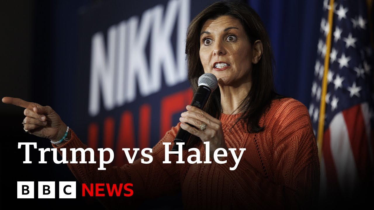 Donald Trump and Nikki Haley to go head-to-head in New Hampshire primary | BBC News