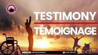 Testimony  of Gratitude/ Témoignage de gratitude 