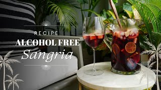 Alcohol Free Sangria Recipe-Michelle O'Brien