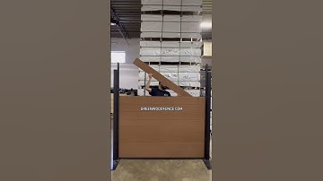 Premium Composite Fence Reveal — Modern, Clean & Low-Maintenance! ✨🌿