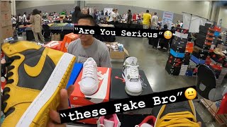 Exposing Fakes At Charlotte Sneaker Exit And Grabbing Steals