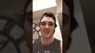 Instagram Live With Jacob Elordi — November 28th, 2017 — Joey King