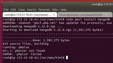 How to fix: pecl install mongodb - ERROR: phpize not found, phpize failed