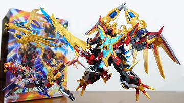 (ローグカイゼルグリッドマンがプラモに！ダイナゼノン・グリッドマン達が合体！)MODEROID ローグカイゼルグリッドマン　レビュー