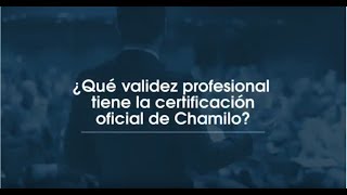 Certificación Internacional de Chamilo