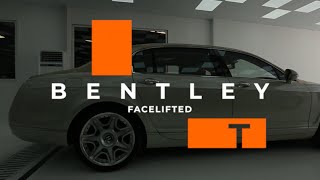 Facelift of Bentley 2010 to 2017 | Color Change to Diamond Black | Apex Auto Garage, Al Quoz - Dubai