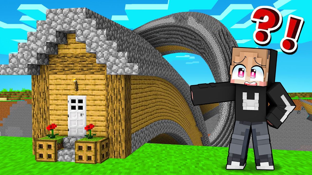 AKU MENEMUKAN RUMAH PANJANG RAHASIA MOJANG DI MINECRAFT!!