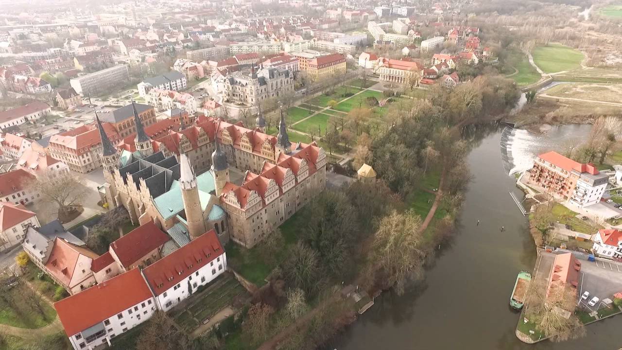 Dji Phantom 3 Professional - Flug über Merseburg